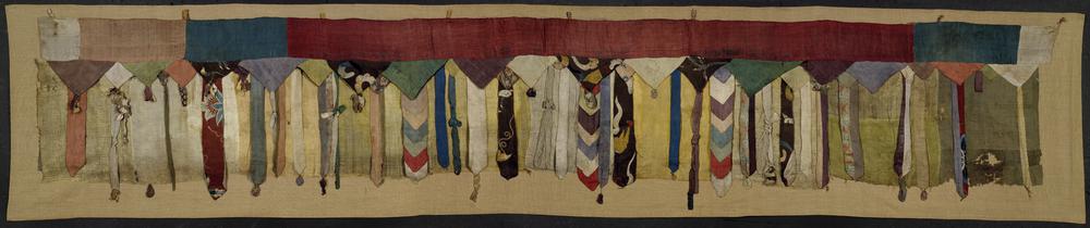 图片[1]-valance; textile; 帷幔(Chinese); 紡織品(Chinese) BM-MAS.855-China Archive